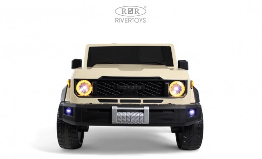 Детский электромобиль Pick-Up E555KX хаки