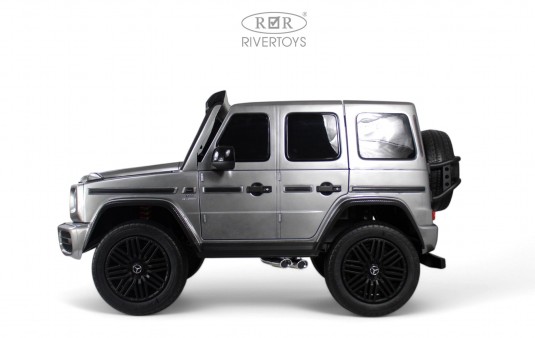 Детский электромобиль Mercedes Benz G63 Y777YY серый глянец