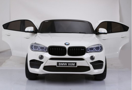 Детский электромобиль BMW X6M (JJ2168) белый