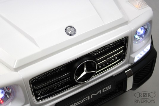 Детский электромобиль Мercedes-Benz AMG G65 4WD белый