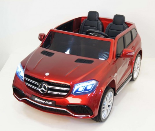 Детский электромобиль Mercedes-Benz GLS63 4WD (HL228) вишневый глянец