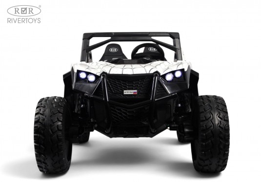 Детский электромобиль A707AA LUX NEW 4WD белый Spider Детский электромобиль A707AA LUX NEW 4WD белый Spider