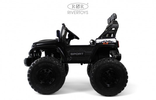 Детский электромобиль Jeep A222AA черный