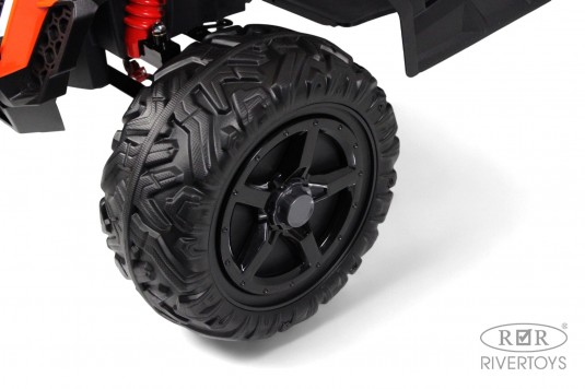 Детский электромобиль K555KK 4WD 24V оранжевый