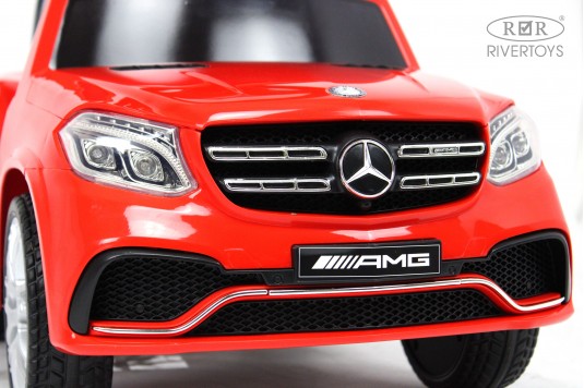 Детский толокар Mercedes-AMG GLS 63 (HL600) красный