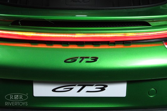 Детский электромобиль Porsche 911 GT3 (Y911YY) зеленый глянец Детский электромобиль Porsche 911 GT3 (Y911YY) зеленый глянец
