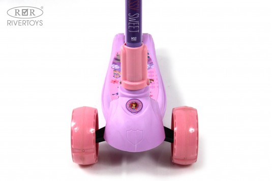 Детский самокат HB-103 фиолетовый