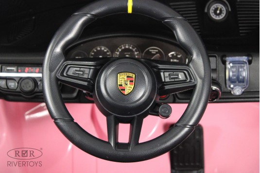Детский электромобиль Porsche 911 GT3 (Y911YY) розовый Детский электромобиль Porsche 911 GT3 (Y911YY) розовый