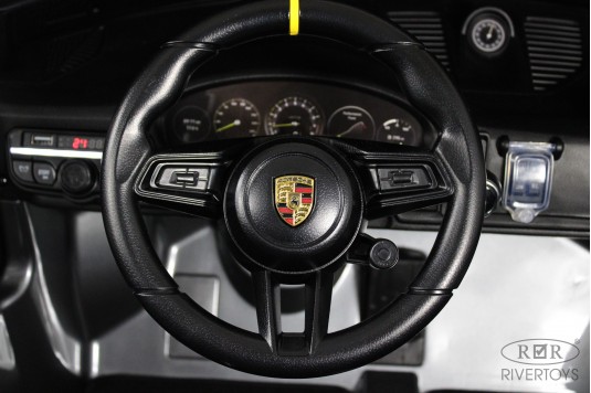 Детский электромобиль Porsche 911 GT3 (Y911YY) серый глянец Детский электромобиль Porsche 911 GT3 (Y911YY) серый глянец