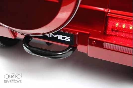 Детский электромобиль Mercedes-Benz G65 (E111EE) красный глянец