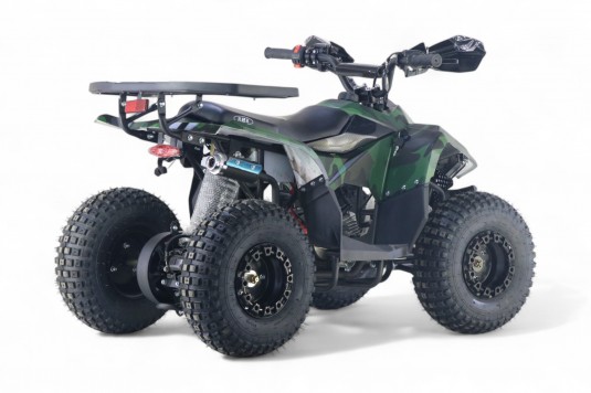Детский квадроцикл LEON 49CC зеленый камуфляж
