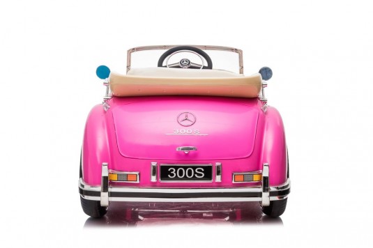 Детский электромобиль Mercedes-Benz 300S розовый
