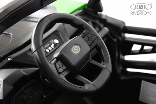 Детский электромобиль K555KK 4WD 24V зеленый