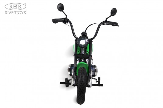 Детский электромотоцикл BMW R18 (A777AA-NEW) зеленый 