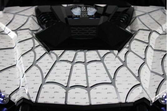 Детский электромобиль A707AA LUX NEW 4WD белый Spider Детский электромобиль A707AA LUX NEW 4WD белый Spider