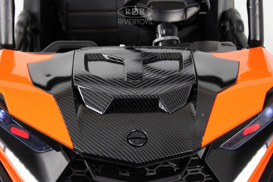 Детский электромобиль K555KK 4WD 24V оранжевый