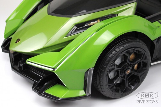 Детский электромобиль Lamborghini GT (HL528) зеленый