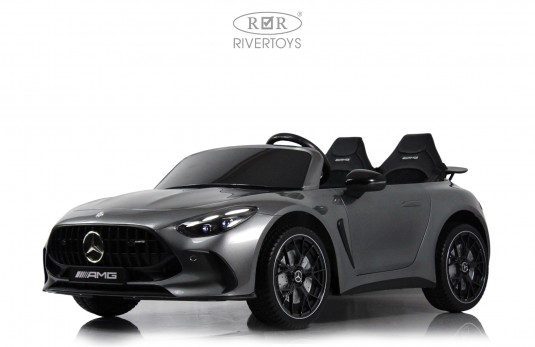 Детский электромобиль Mercedes Benz GT63 Y001YY серый глянец Детский электромобиль Mercedes Benz GT63 Y001YY серый глянец