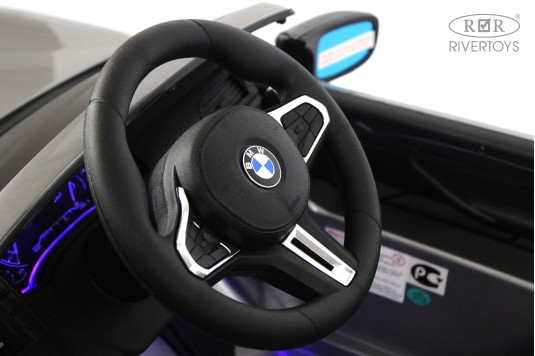 Детский электромобиль BMW M5 Competition (A555MP) серый глянец
