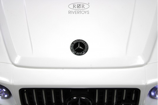 Детский толокар Mercedes-Benz G63 (Z001ZZ-B) белый бриллиант