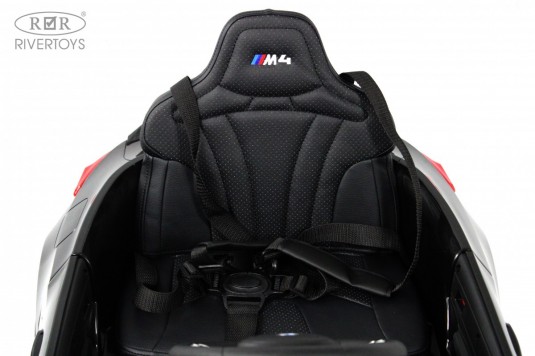 Детский электромобиль BMW M4 (A004AA) черный глянец