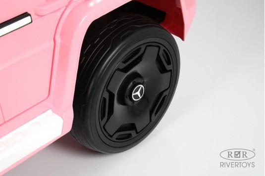 Детский электромобиль Mercedes-Benz EQG (E222EE) розовый