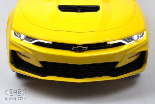 Детский электромобиль Chevrolet Camaro 2SS (HL558) жёлтый