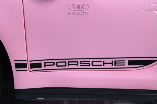 Детский электромобиль Porsche 911 GT3 (Y911YY) розовый Детский электромобиль Porsche 911 GT3 (Y911YY) розовый