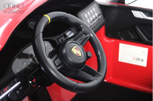 Детский электромобиль Porsche 911 GT3 (Y911YY) красный Детский электромобиль Porsche 911 GT3 (Y911YY) красный
