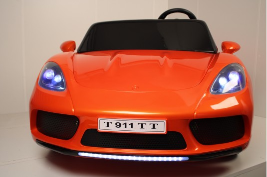 Детский электромобиль T911TT оранжевый глянец