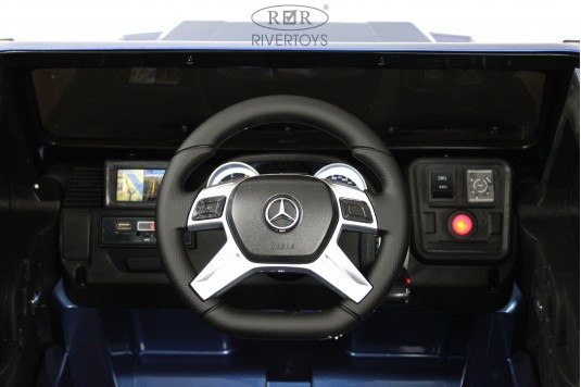 Детский электромобиль Мercedes-Benz AMG G65 синий глянец