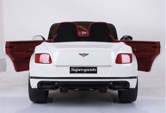 Детский электромобиль Bentley Supersport (JE1155) белый