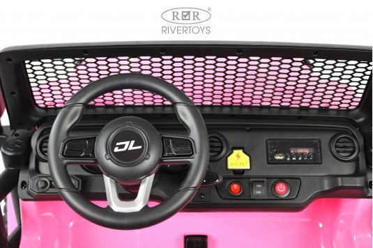 Детский электромобиль P999BP розовый