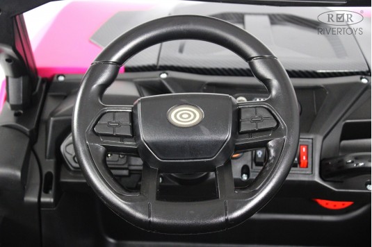 Детский электромобиль K555KK 4WD 24V розовый