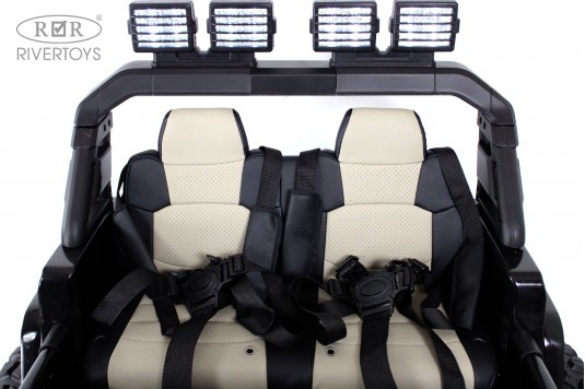 Детский электромобиль Jeep A222AA черный
