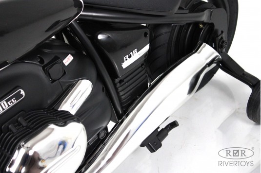 Детский электромотоцикл BMW R18 (A777AA-NEW) черный Детский электромотоцикл BMW R18 (A777AA-NEW) черный