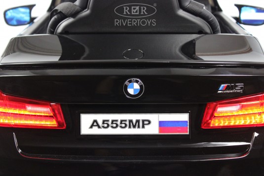 Детский электромобиль BMW M5 Competition (A555MP) черный глянец