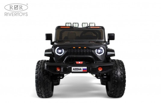 Детский электромобиль Jeep A222AA черный