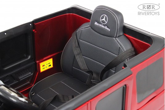 Детский электромобиль Mercedes-AMG G63 4WD (G333GG) красный глянец