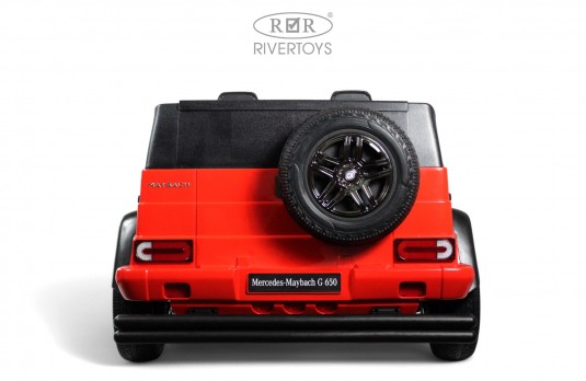 Детский электромобиль Mercedes-Maybach G650 Landaulet (M999MM) красный