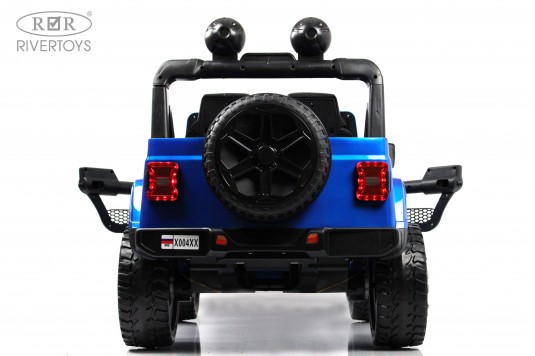 Детский электромобиль X004XX синий глянец