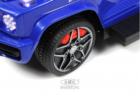 Детский толокар Mercedes-Benz G63 (Z001ZZ-B) синий бриллиант