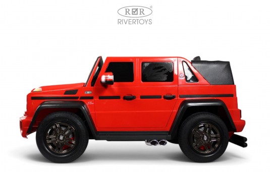 Детский электромобиль Mercedes-Maybach G650 Landaulet (M999MM) красный
