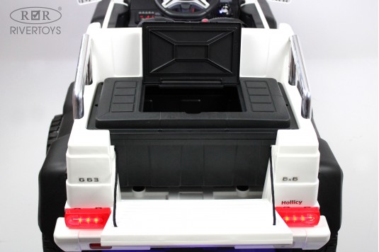 Детский электромобиль Мercedes-AMG G63 (A006AA) белый