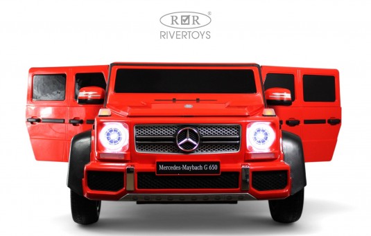 Детский электромобиль Mercedes-Maybach G650 Landaulet (M999MM) красный