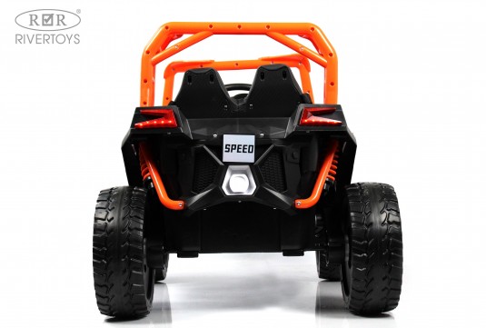 Детский электромобиль F888FF-A оранжевый