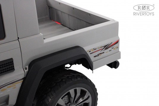 Детский электромобиль Pick-Up E555KX серый