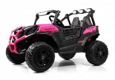 Детский электромобиль K777KK LUX 4WD розовый