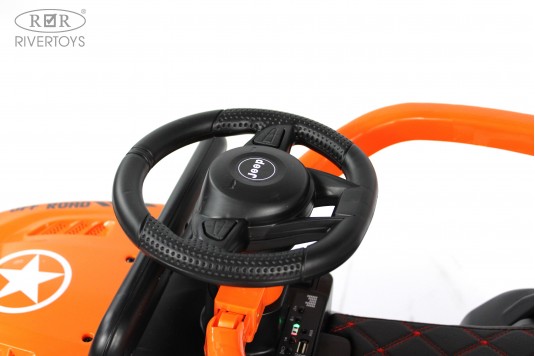 Детский электромобиль G003GG оранжевый