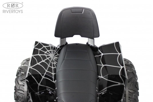 Детский электроквадроцикл A111AA 4WD черный Spider